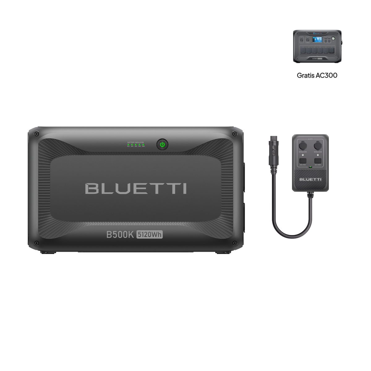 B500K+Hub D1 (Gratis AC300)