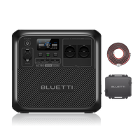 BLUETTI AC180+Charger 1: Recarga la estación de energía portátil mientras conduces (Amazon)