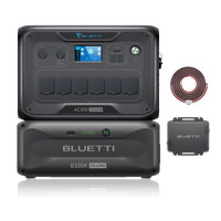 BLUETTI AC300+B300K+Charger 1: Recarga la estación de energía portátil mientras conduces (Amazon)