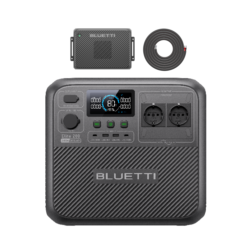 BLUETTI Charger 2 | Cargador DC dual de 1200 W con alternador y energía solar