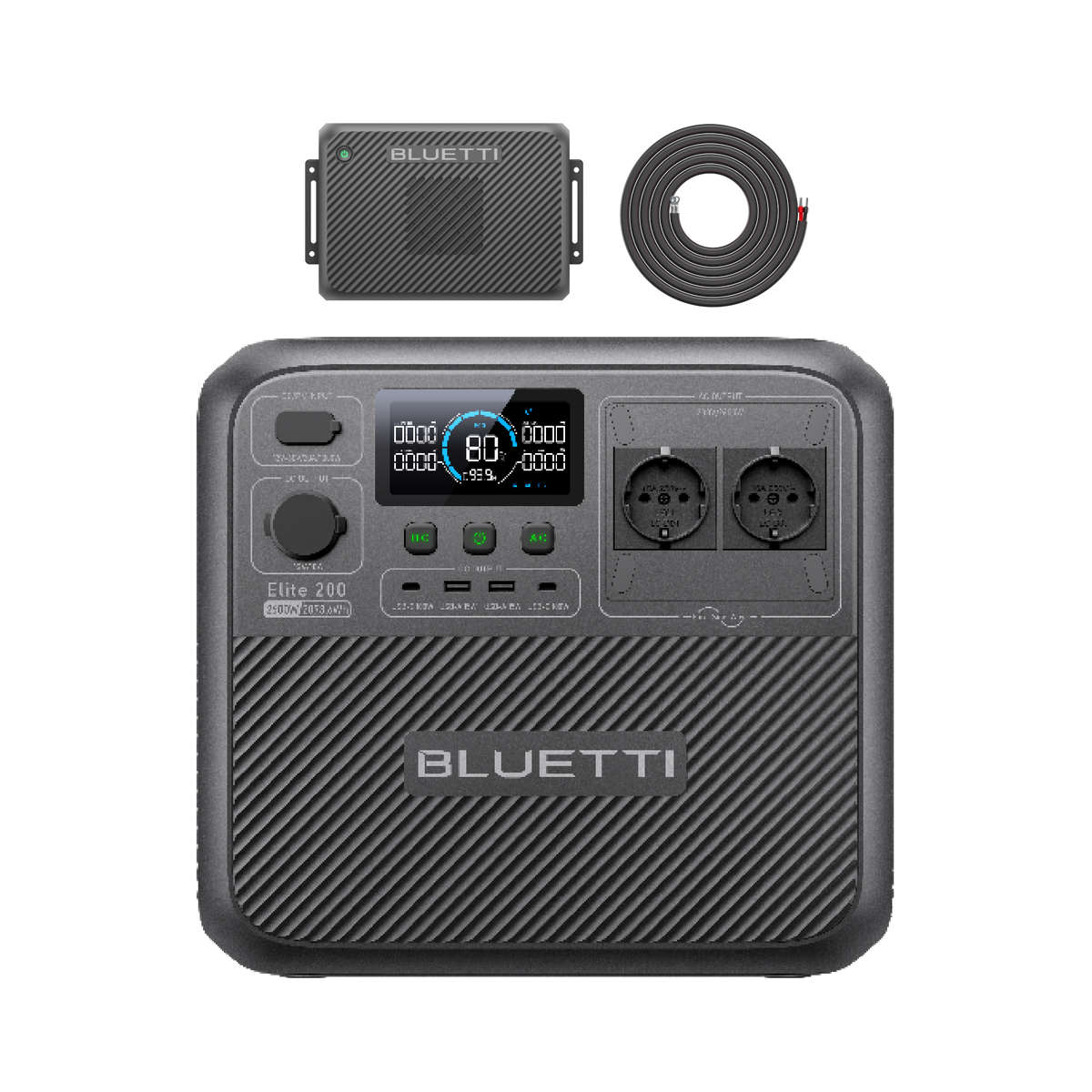 BLUETTI Charger 2 | Cargador DC dual de 1200 W con alternador y energía solar