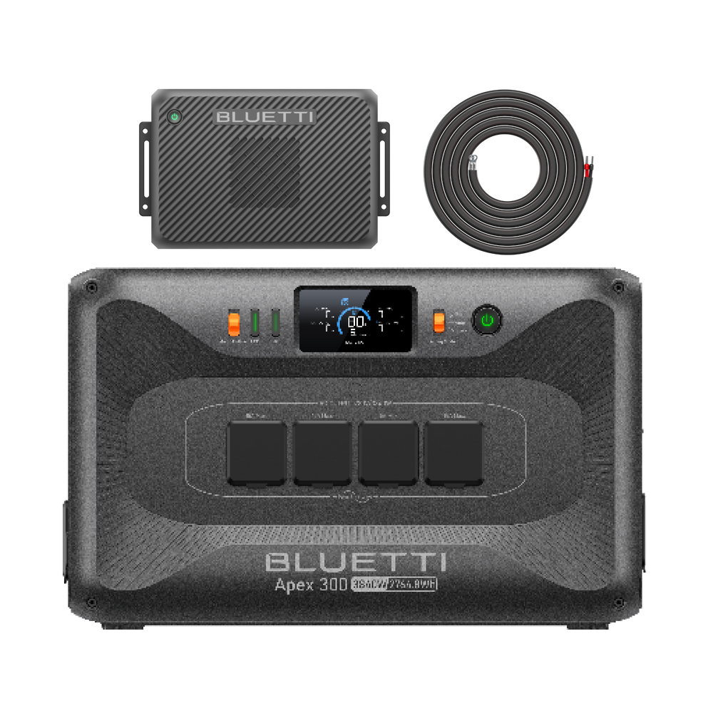 BLUETTI Charger 2 | Cargador DC dual de 1200 W con alternador y energía solar