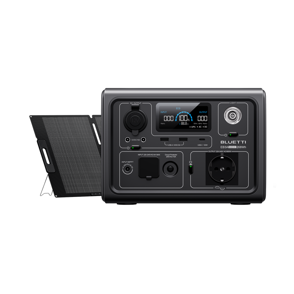 BLUETTI EB3A Estación de energía portátil | 600 W 268 Wh