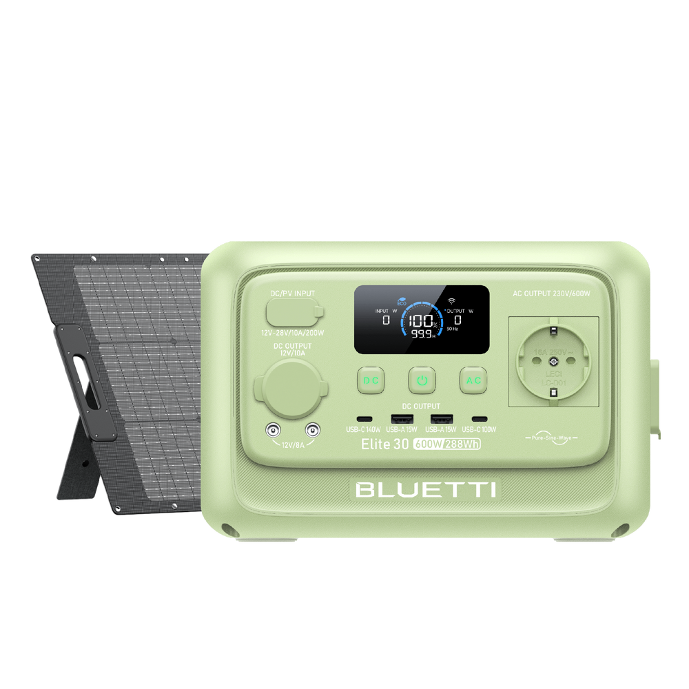 BLUETTI Elite 30 V2 Estación de energía portátil | 600 W 288 Wh