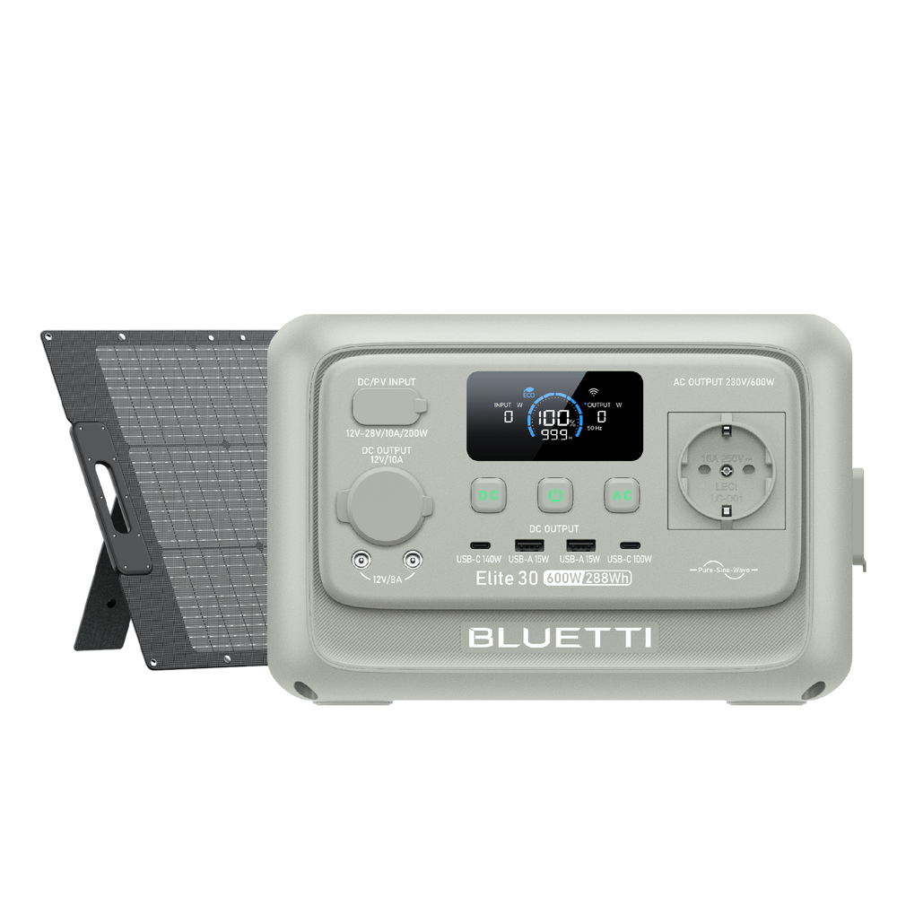 BLUETTI Elite 30 V2 Estación de energía portátil | 600 W 288 Wh