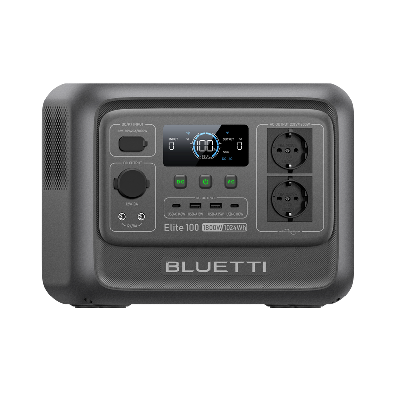 Blueiti BLUETTI Elite 100 V2 Estación de energía portátil| 1.800W 1.024Wh ...