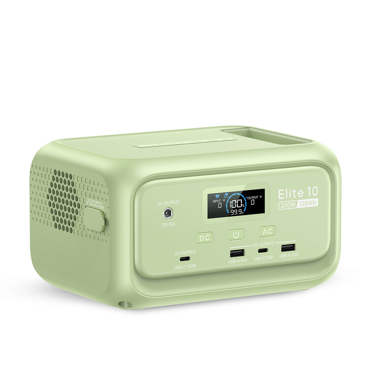 BLUETTI Elite 10 Mini Estación de energía portátil | 200 W · 128 Wh (Amazon)