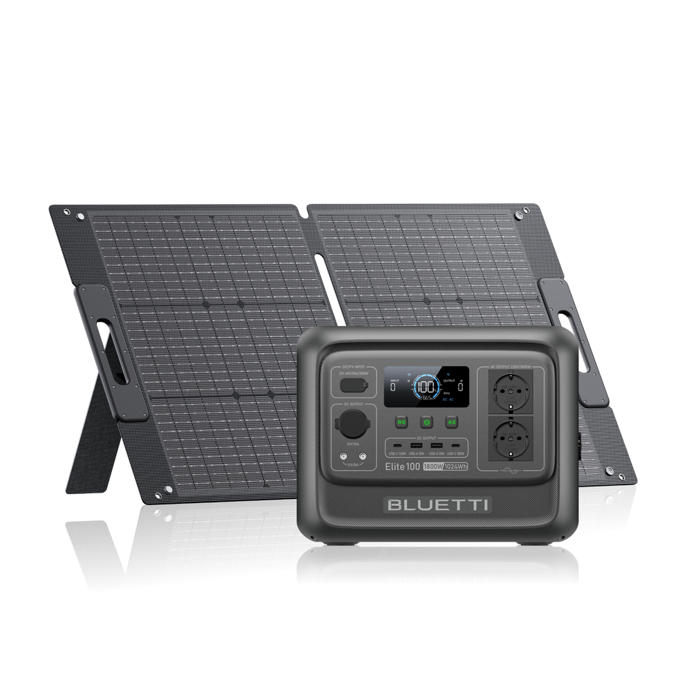 BLUETTI Elite 100 V2 Estación de energía portátil| 1.800W 1.024Wh