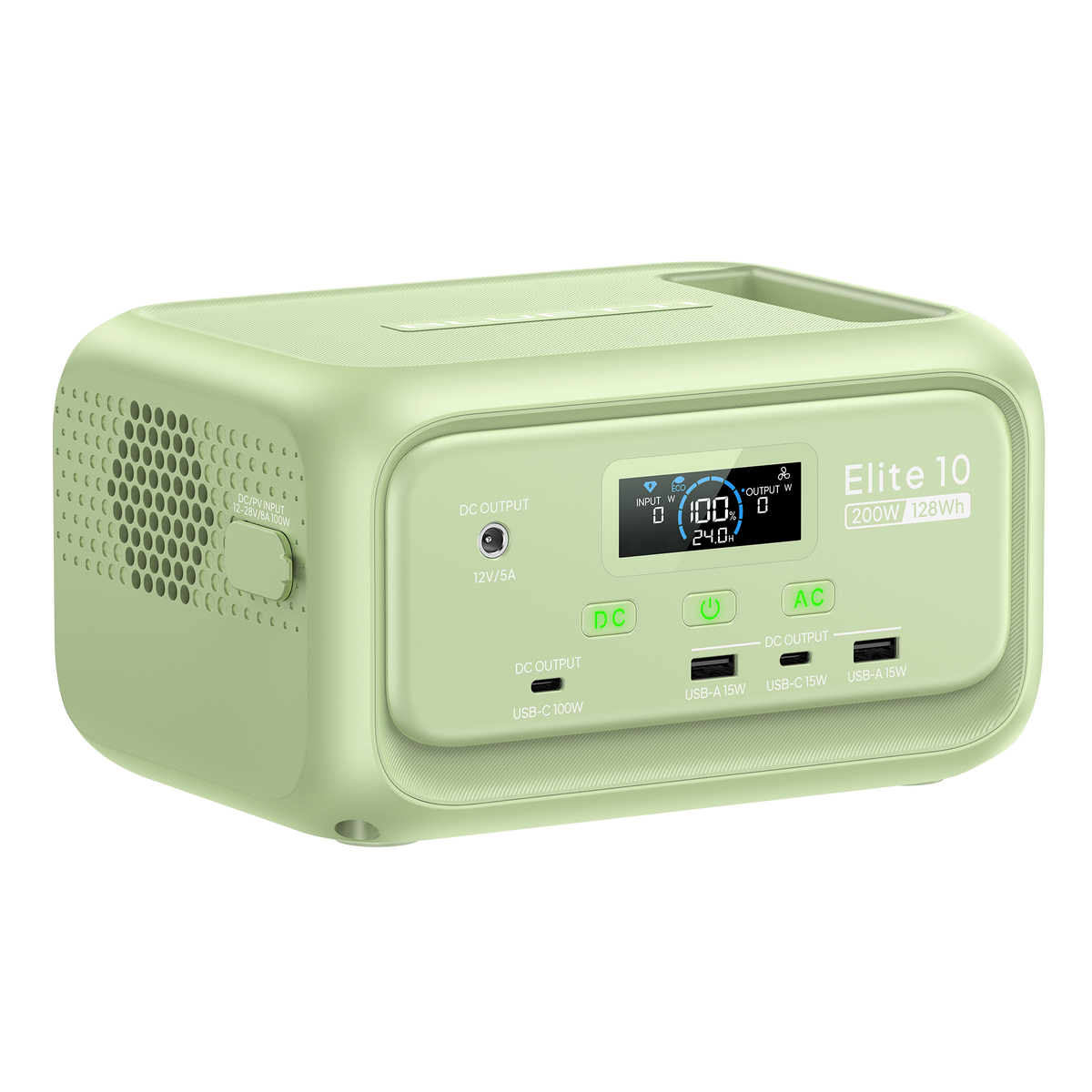 BLUETTI Elite 10 Mini Estación de energía portátil | 200 W 128 Wh