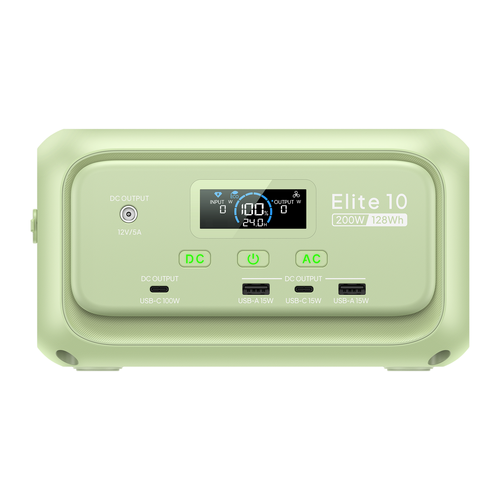 BLUETTI Elite 10 Mini Estación de energía portátil | 200 W 128 Wh