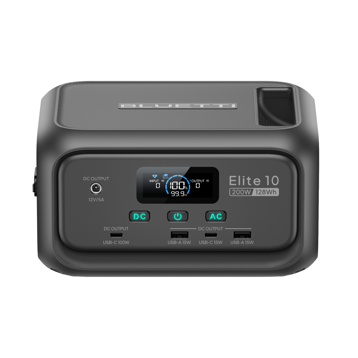 BLUETTI Elite 10 Mini Estación de energía portátil | 200 W · 128 Wh (Amazon)