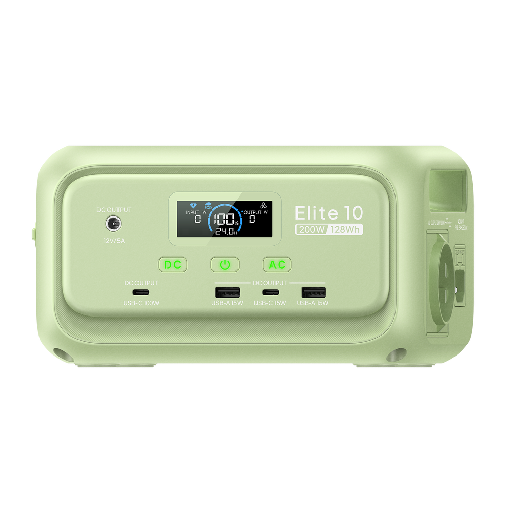 BLUETTI Elite 10 Mini Estación de energía portátil | 200 W 128 Wh