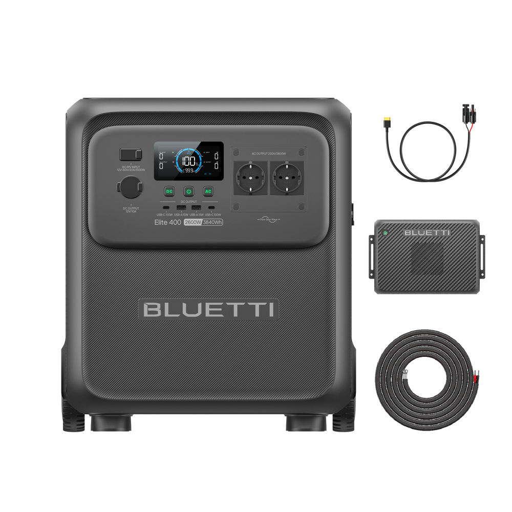 BLUETTI Elite 400 Estación de energía portátil | 2.600 W 3.840 Wh