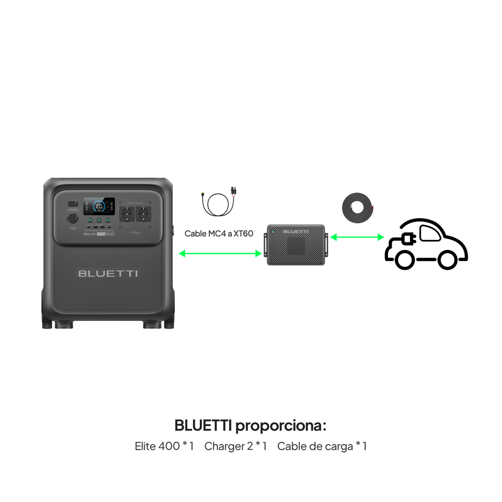 BLUETTI Elite 400 Estación de energía portátil | 2.600 W 3.840 Wh