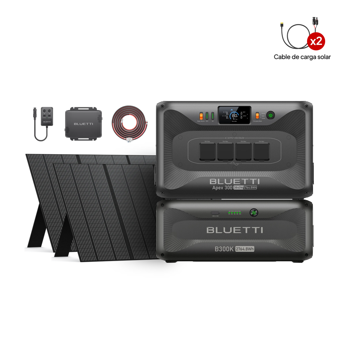 Apex 300+B300K+2*350W+Charger 1+Hub D1