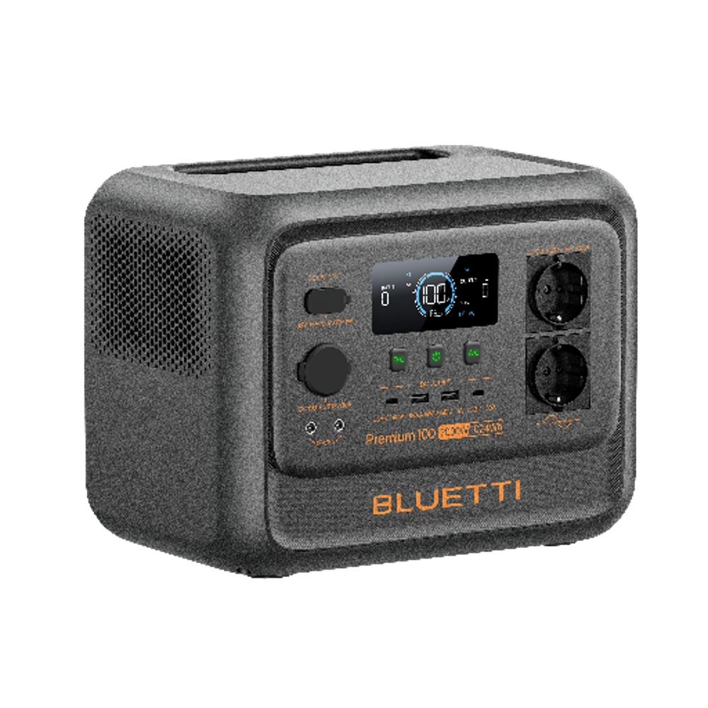 BLUETTI Premium 100 V2 Estación de energía portátil | 2.000 W 1.024 Wh