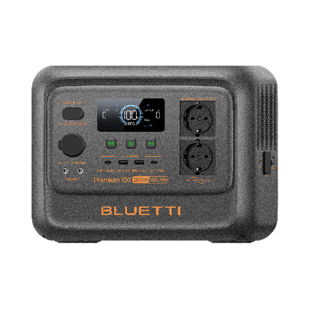 BLUETTI Premium 100 V2 Estación de energía portátil | 2.000 W 1.024 Wh