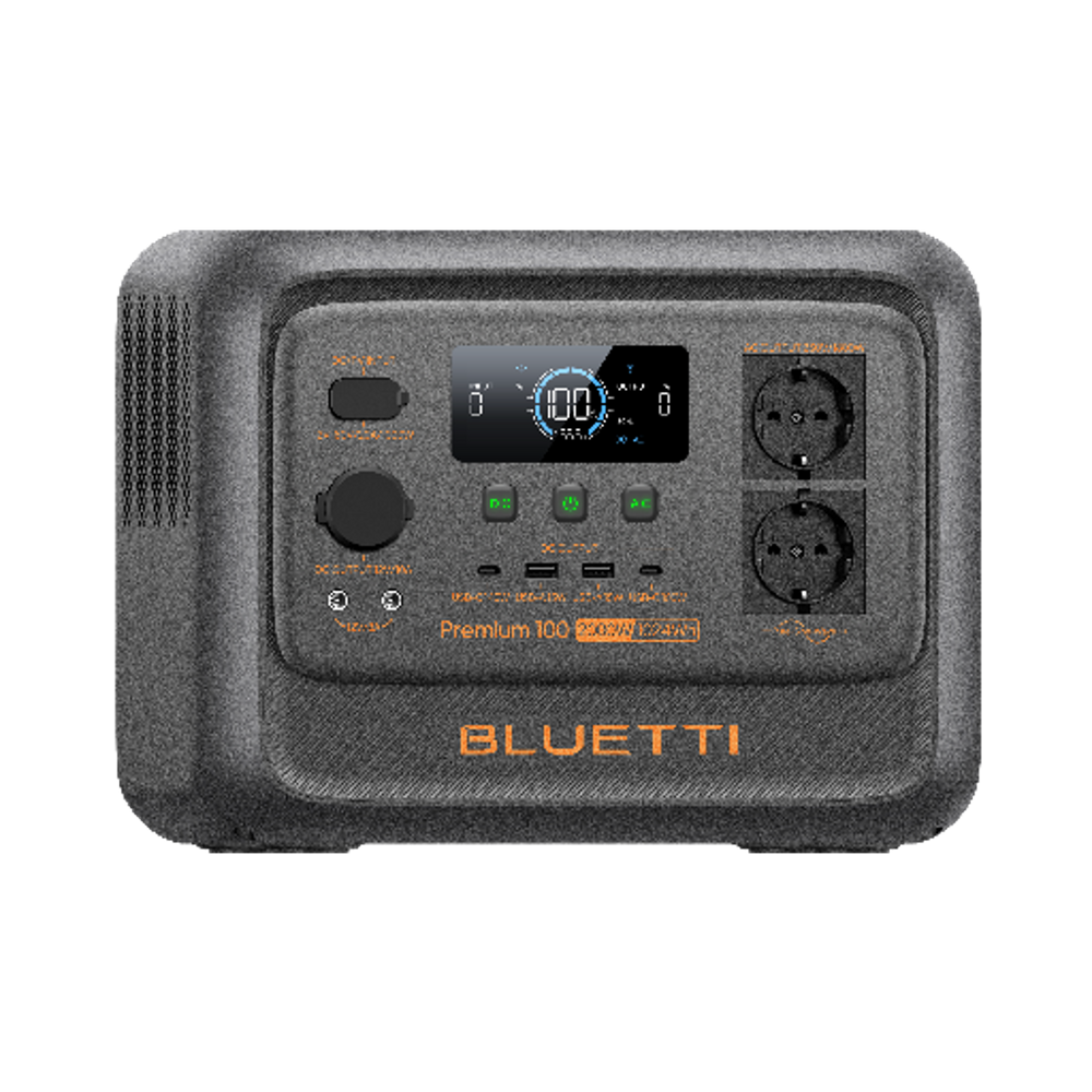 BLUETTI Premium 100 V2 Estación de energía portátil | 2.000 W 1.024 Wh