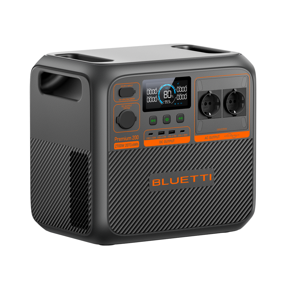 BLUETTI Premium 200 V2 Estación de energía portátil | 2.700 W 2.073 Wh