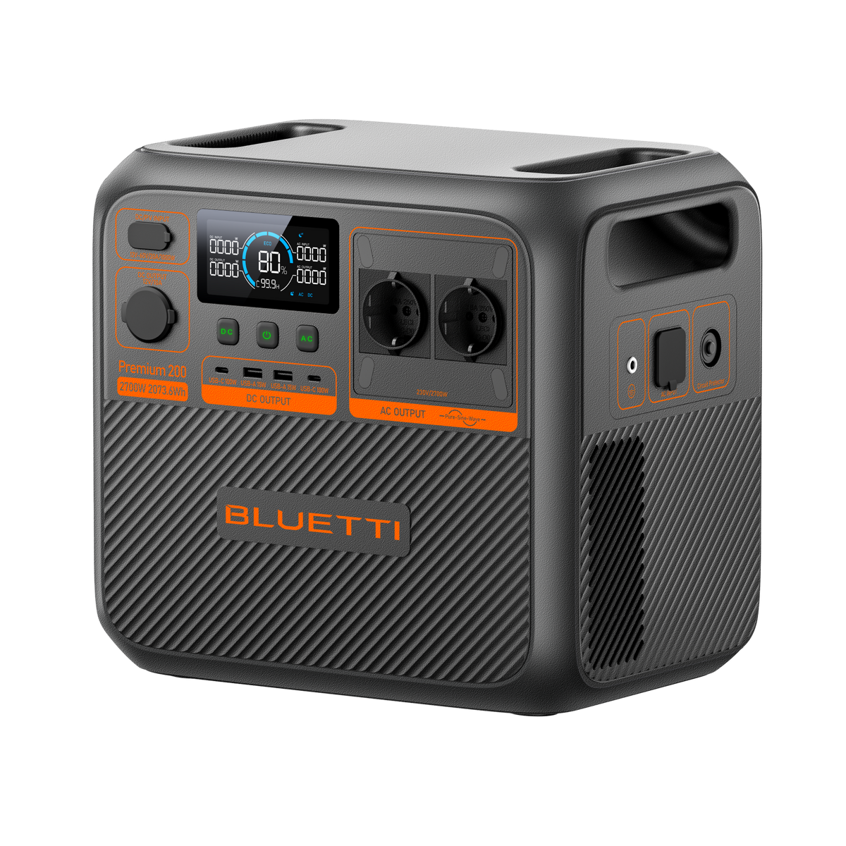 BLUETTI Premium 200 V2 Estación de energía portátil | 2.700 W 2.073 Wh