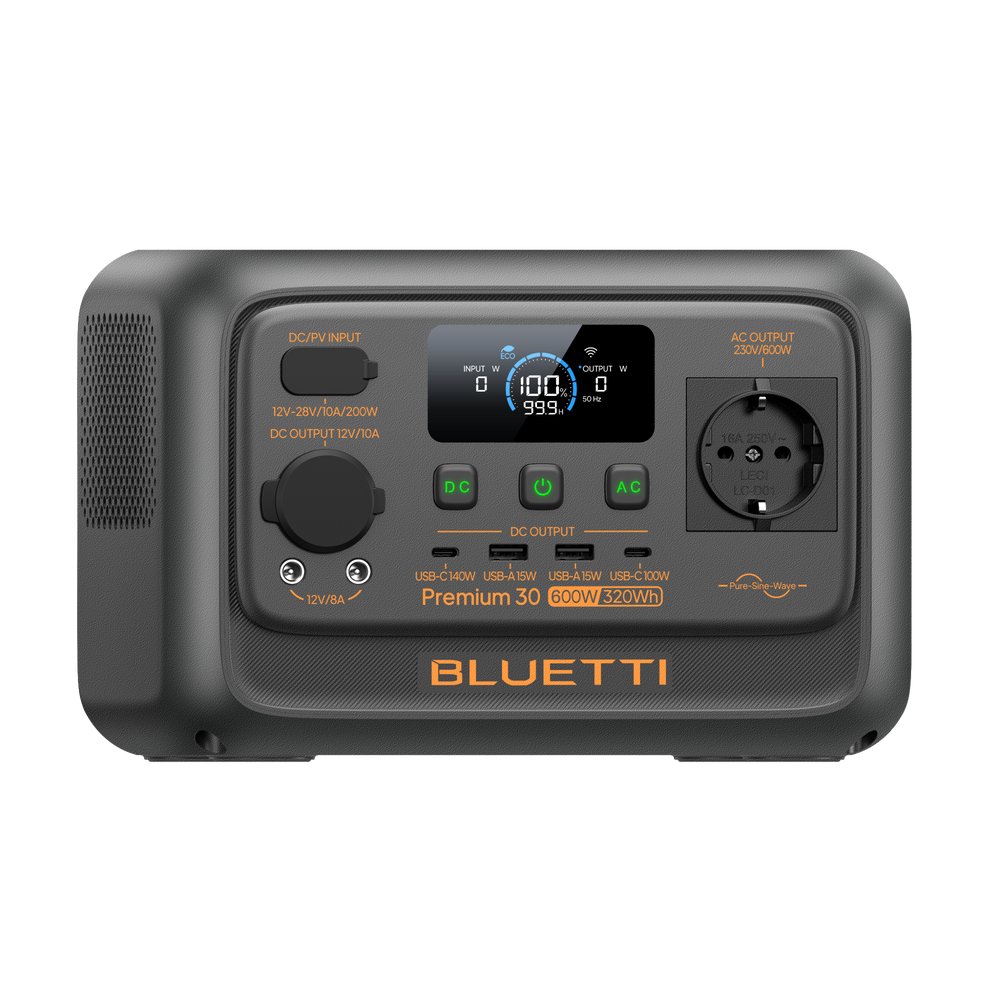 BLUETTI Premium 30 V2 Estación de energía portátil | 600 W 320 Wh