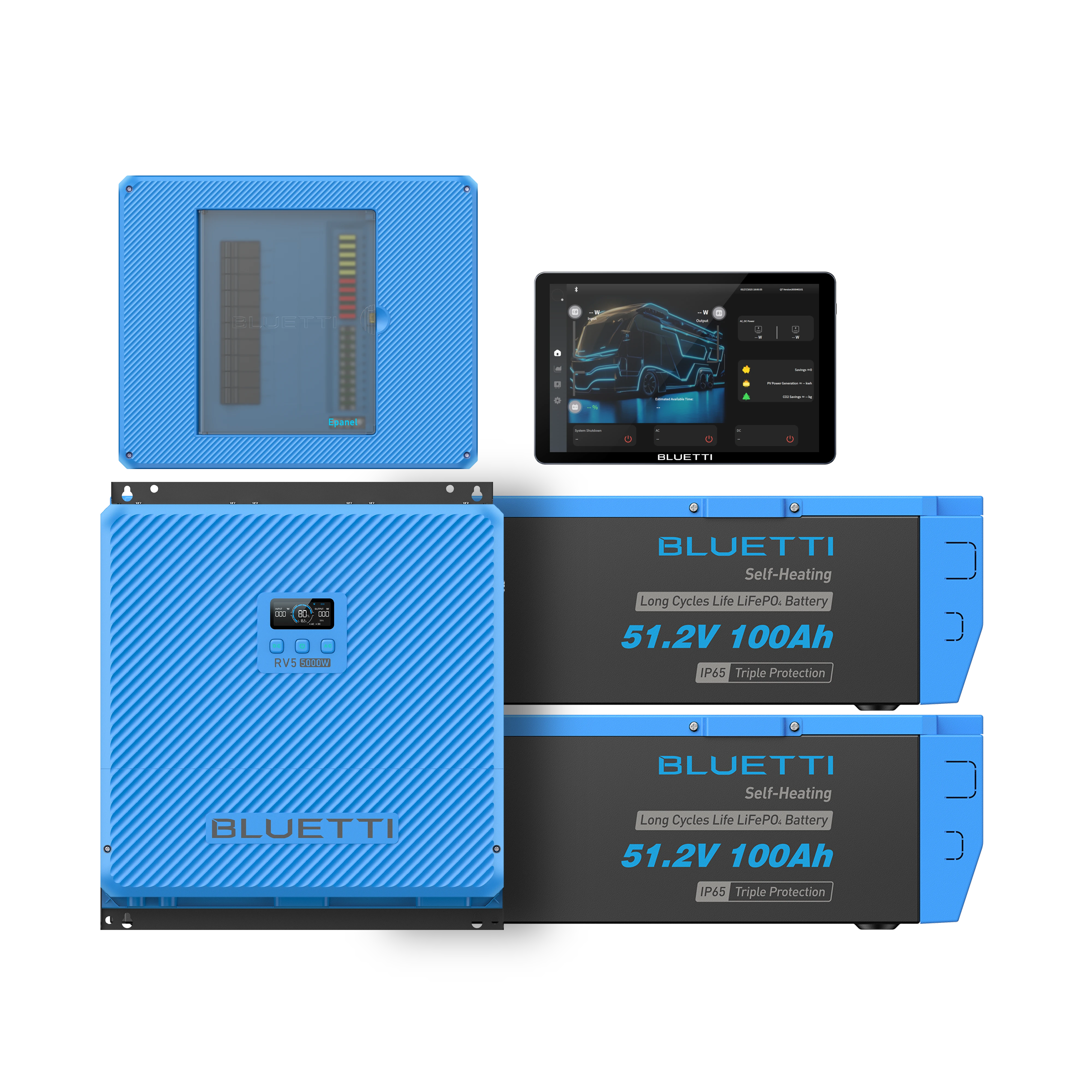 RV5+2/B4810+Epanel+Epad - BLUETTI ES