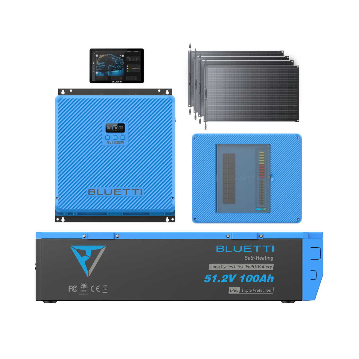 RV5+B4810+Epanel+Epad+400W