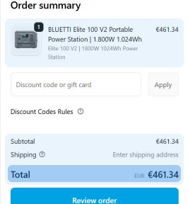 Paso 4: Confirma el precio sin IVA