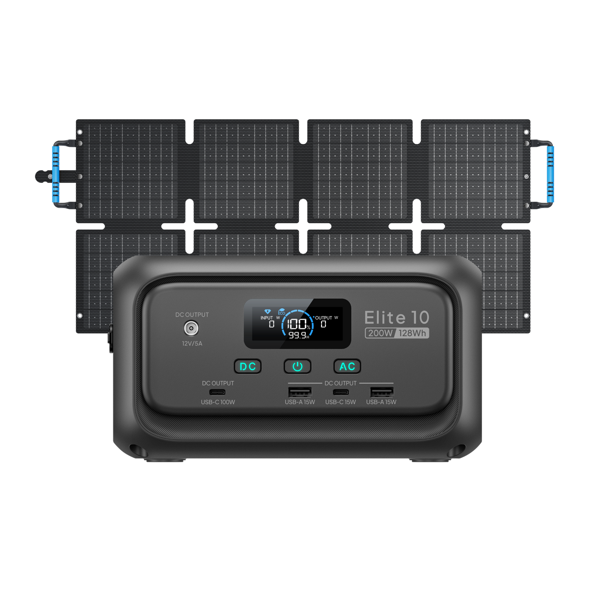 BLUETTI Elite 10 Mini Estación de energía portátil | 200 W · 128 Wh (Amazon)