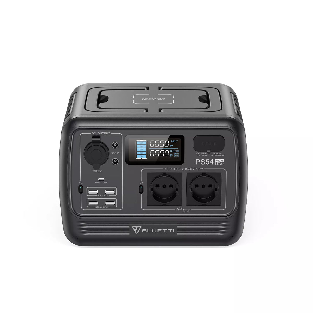 BLUETTI PS54 Estación de energía portátil |700 W  537 Wh