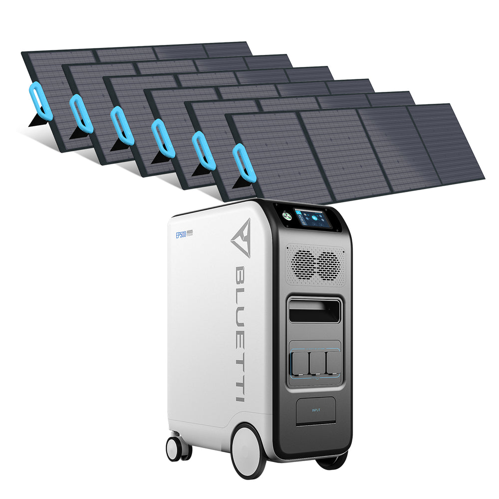 BLUETTI EP500 Estación de energía solar | 2.000 W 5.100 Wh